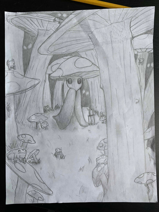 Mushroom Man Meets Froggy 🍄🐸