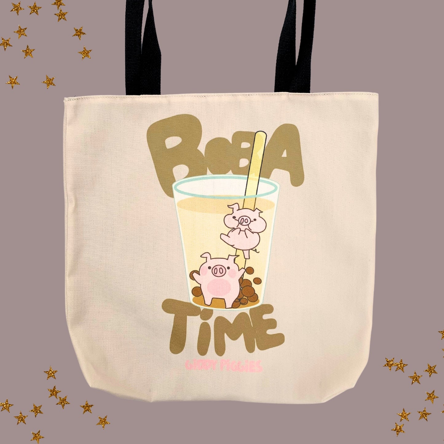 Boba Time Tote Bag