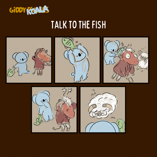 Talk to the fish 🐟
